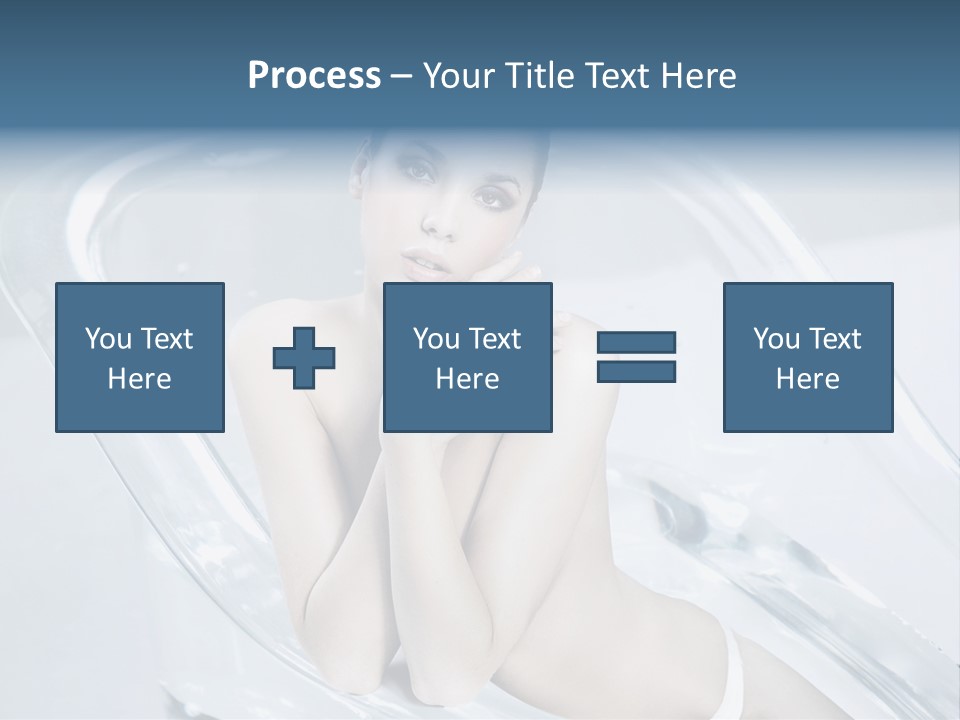 Adult Resting Rest PowerPoint Template
