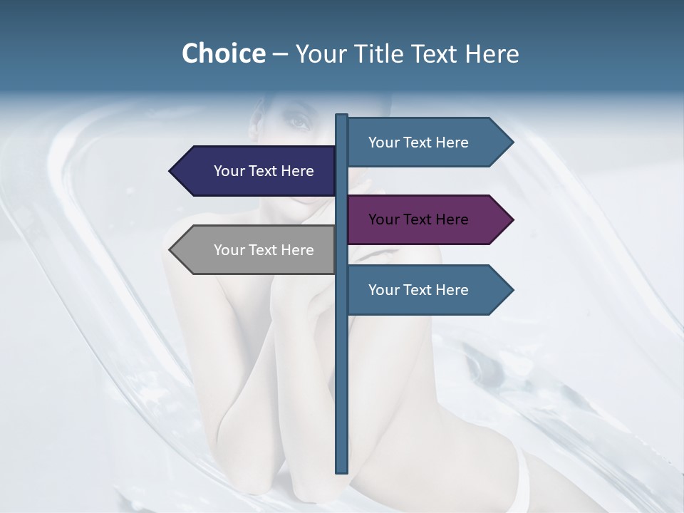 Adult Resting Rest PowerPoint Template