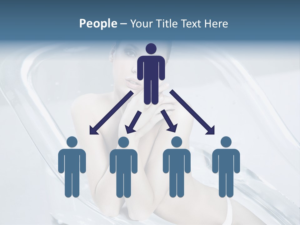 Adult Resting Rest PowerPoint Template