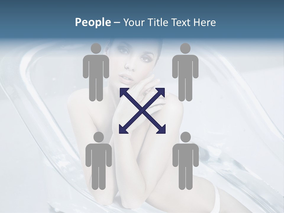 Adult Resting Rest PowerPoint Template