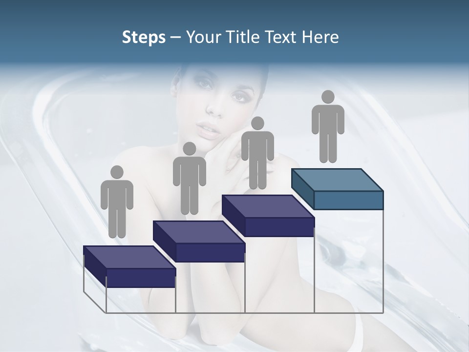 Adult Resting Rest PowerPoint Template