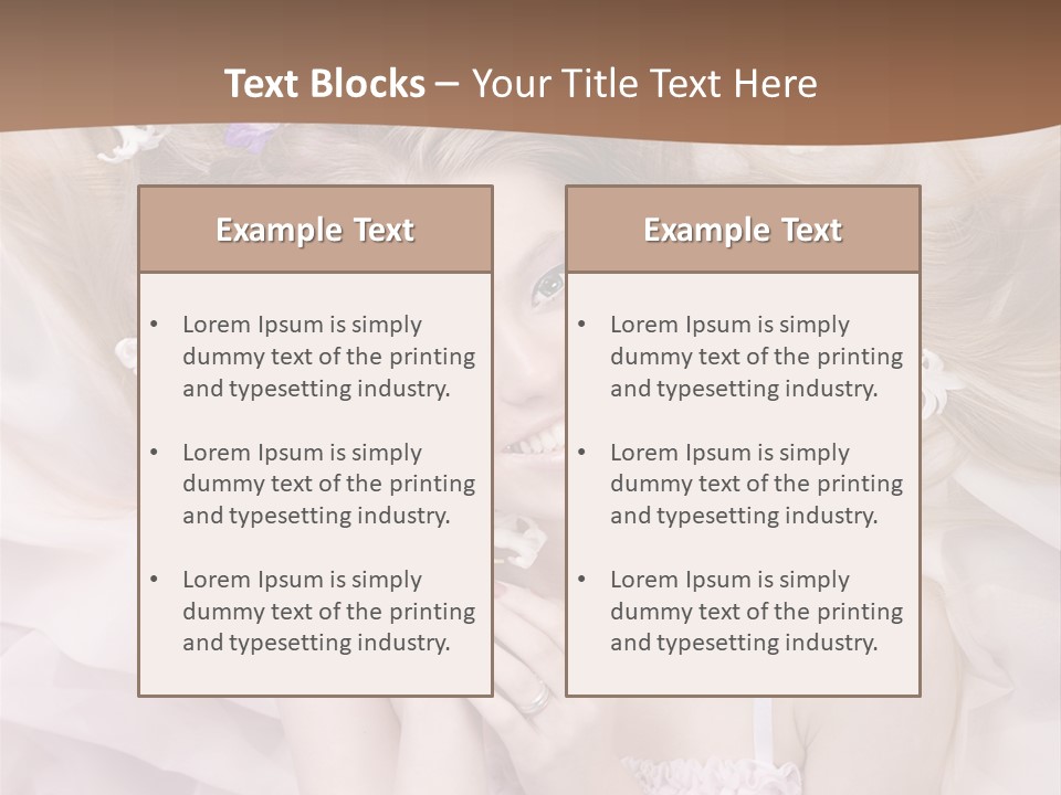 Table Trategy Communication PowerPoint Template
