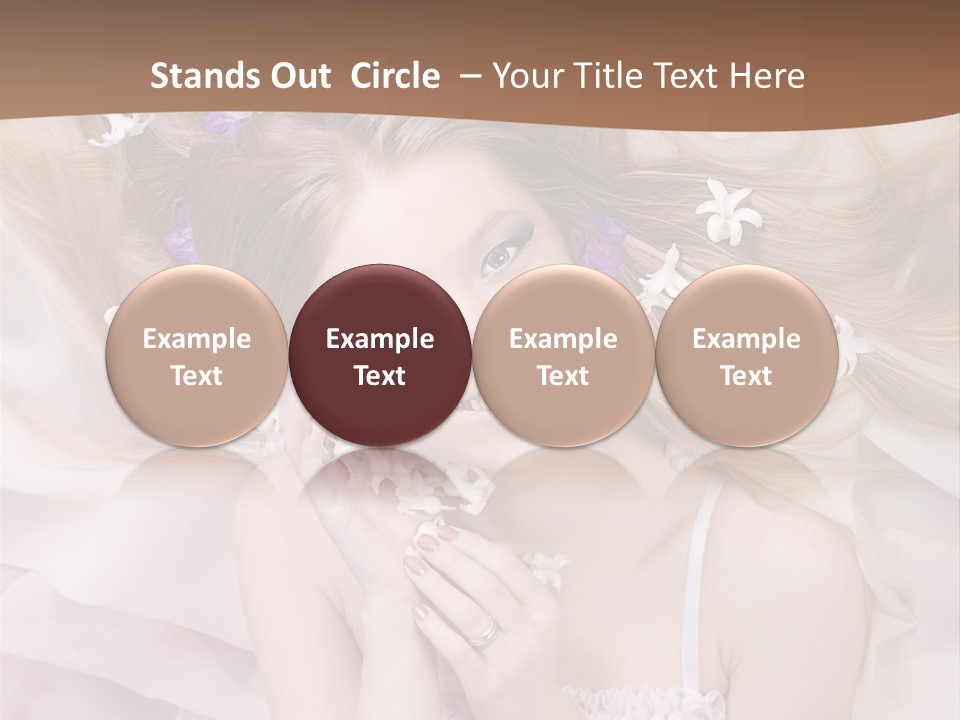 Table Trategy Communication PowerPoint Template