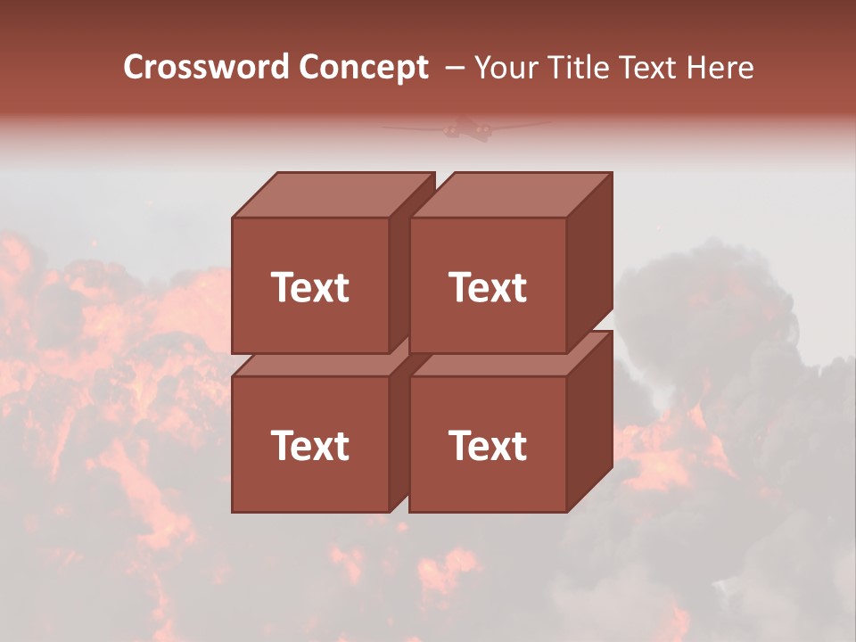 Bombardment War Military PowerPoint Template