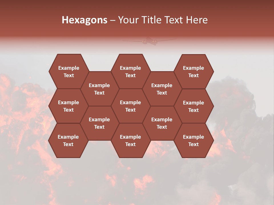 Bombardment War Military PowerPoint Template