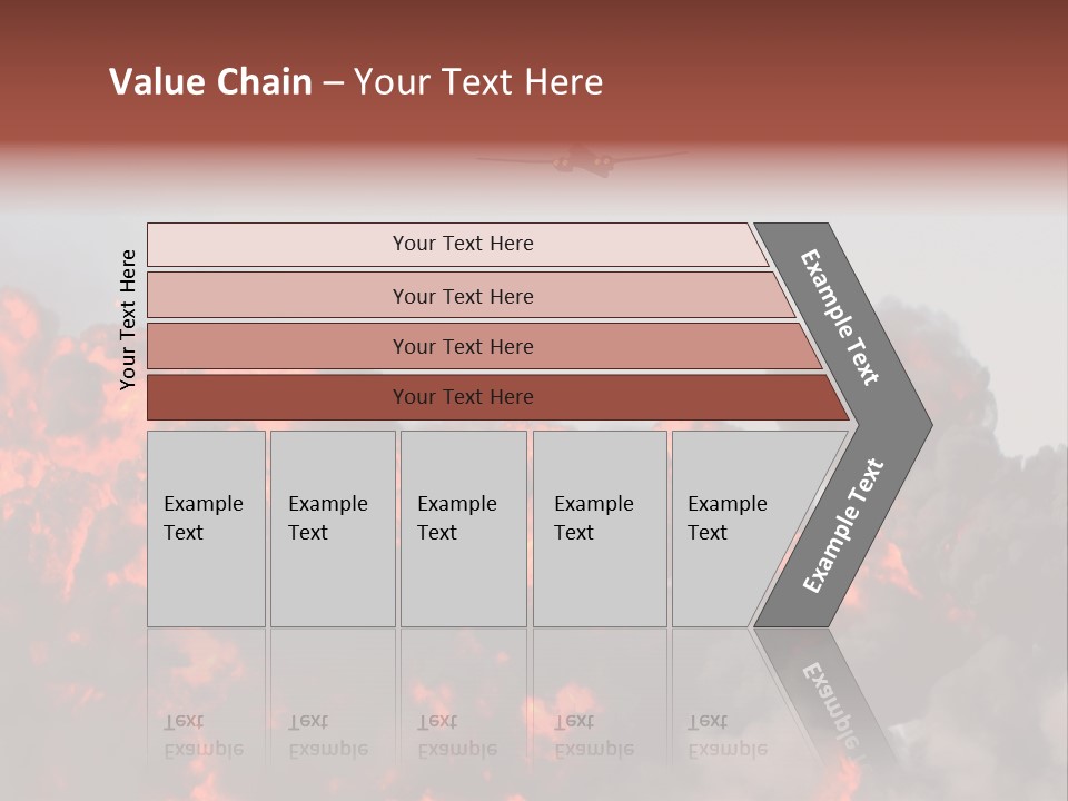 Bombardment War Military PowerPoint Template