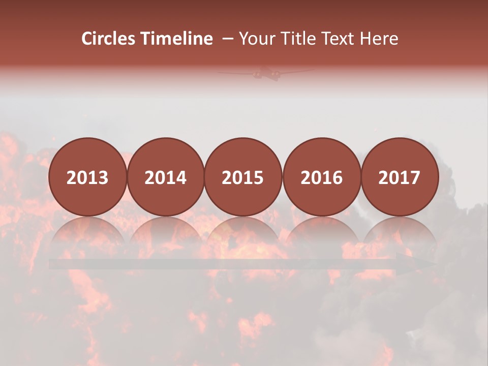 Bombardment War Military PowerPoint Template