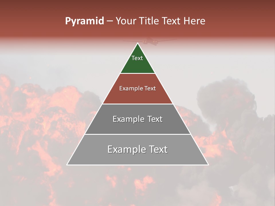 Bombardment War Military PowerPoint Template