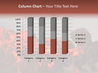 Bombardment War Military PowerPoint Template