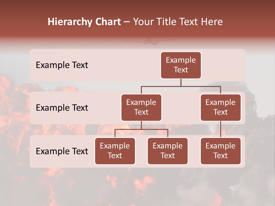 Bombardment War Military PowerPoint Template