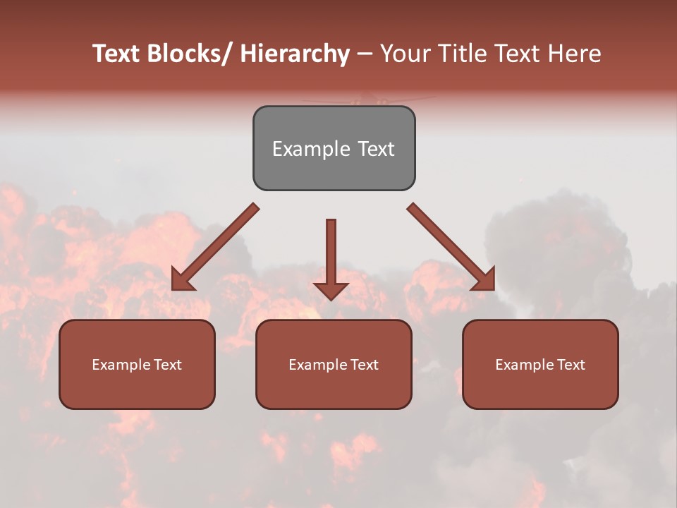 Bombardment War Military PowerPoint Template