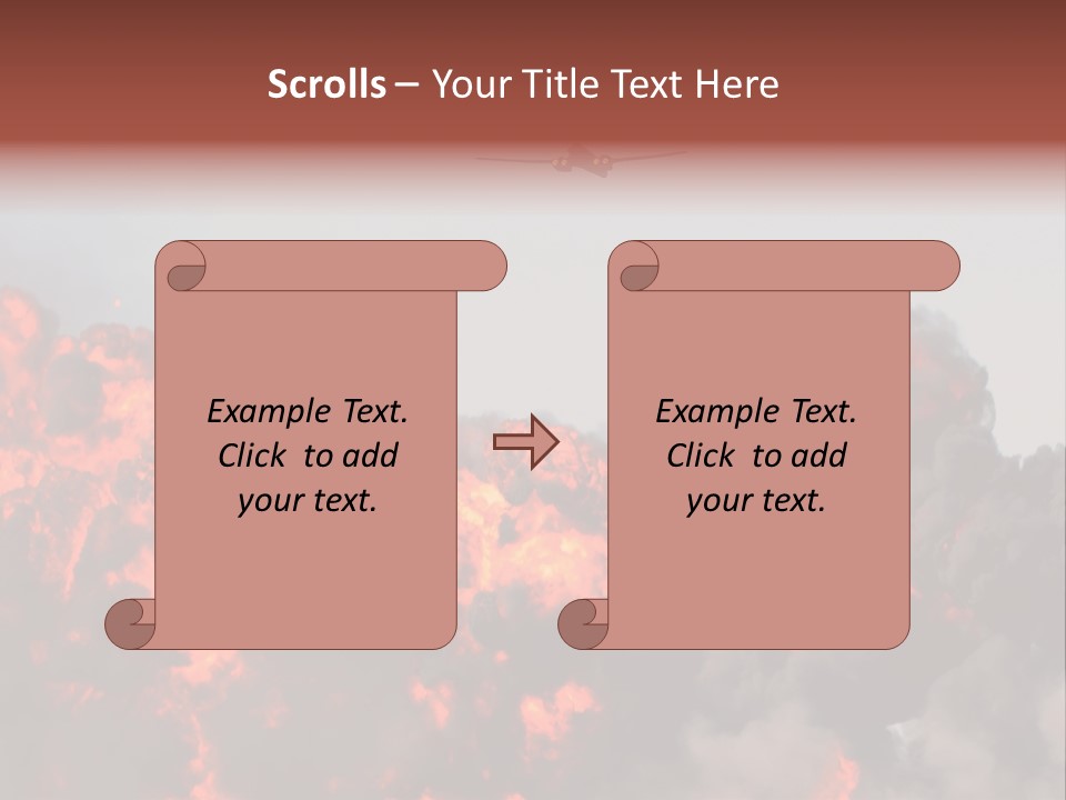 Bombardment War Military PowerPoint Template