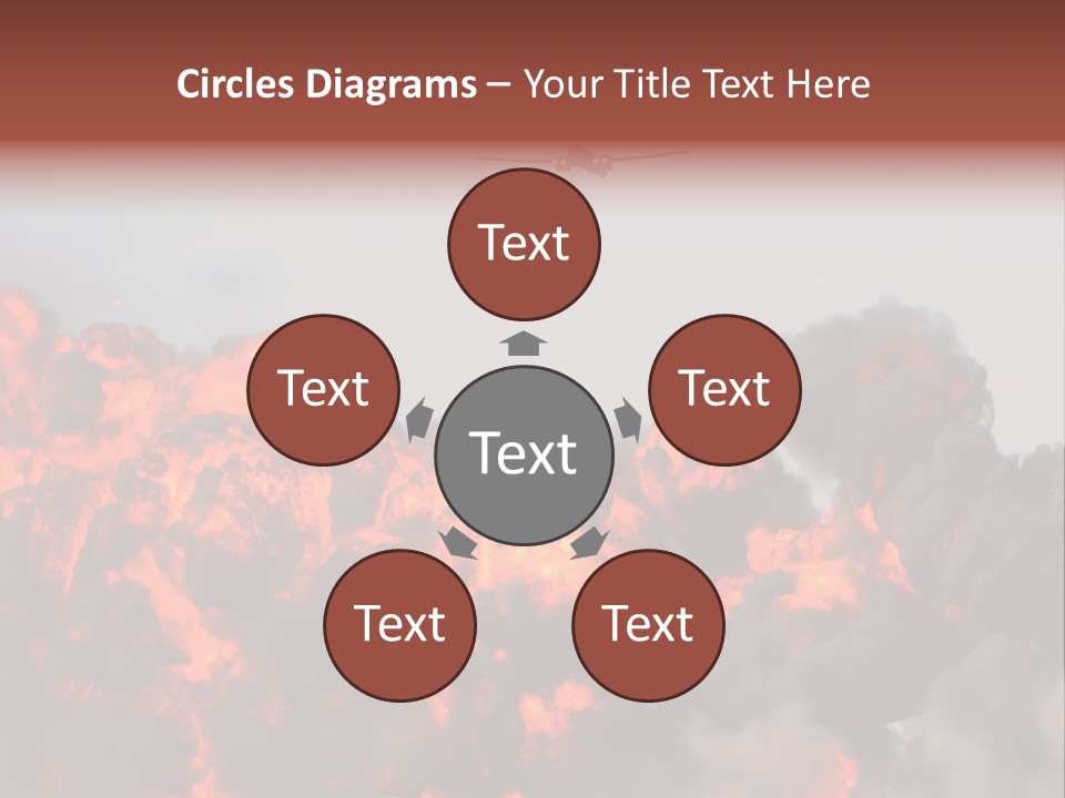 Bombardment War Military PowerPoint Template