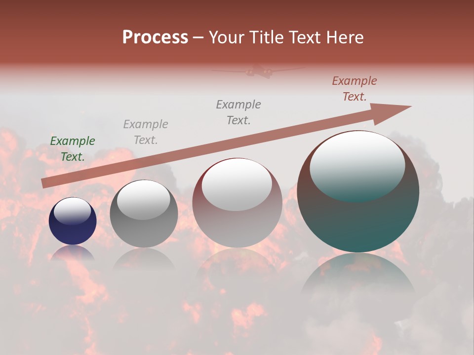 Bombardment War Military PowerPoint Template