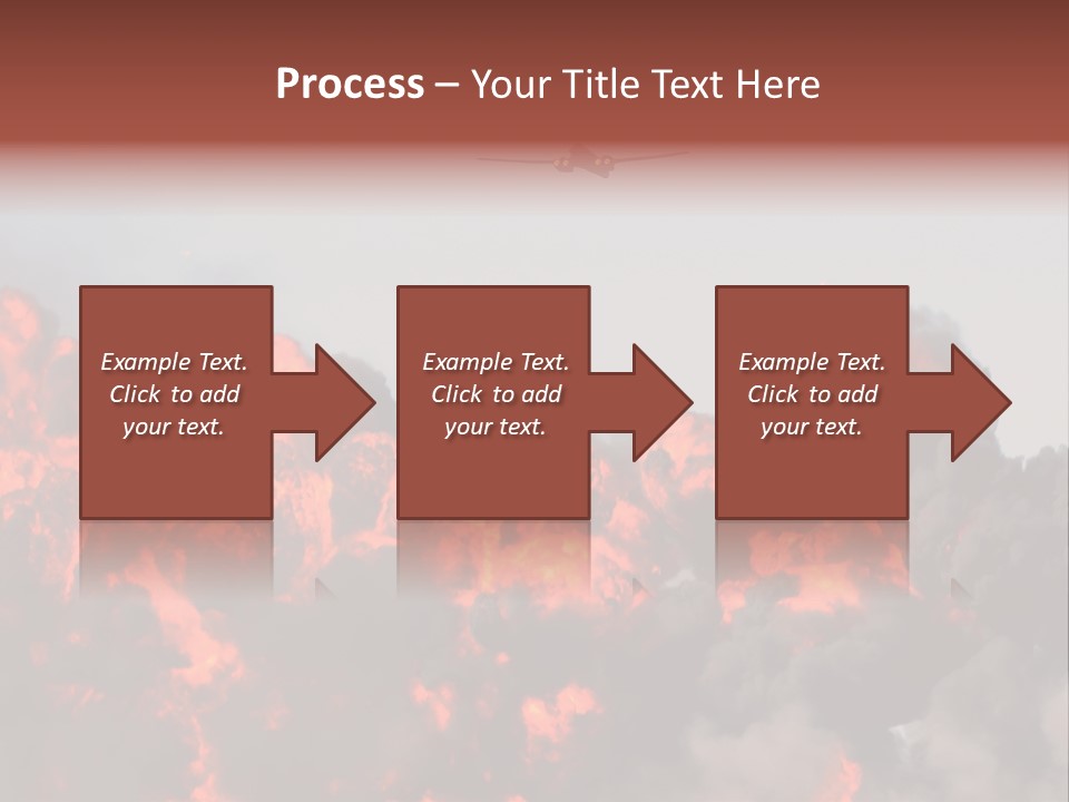 Bombardment War Military PowerPoint Template