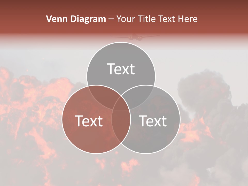 Bombardment War Military PowerPoint Template