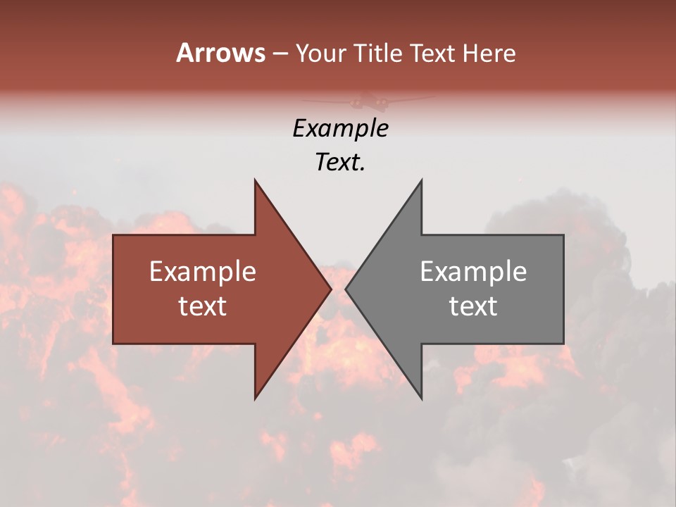 Bombardment War Military PowerPoint Template