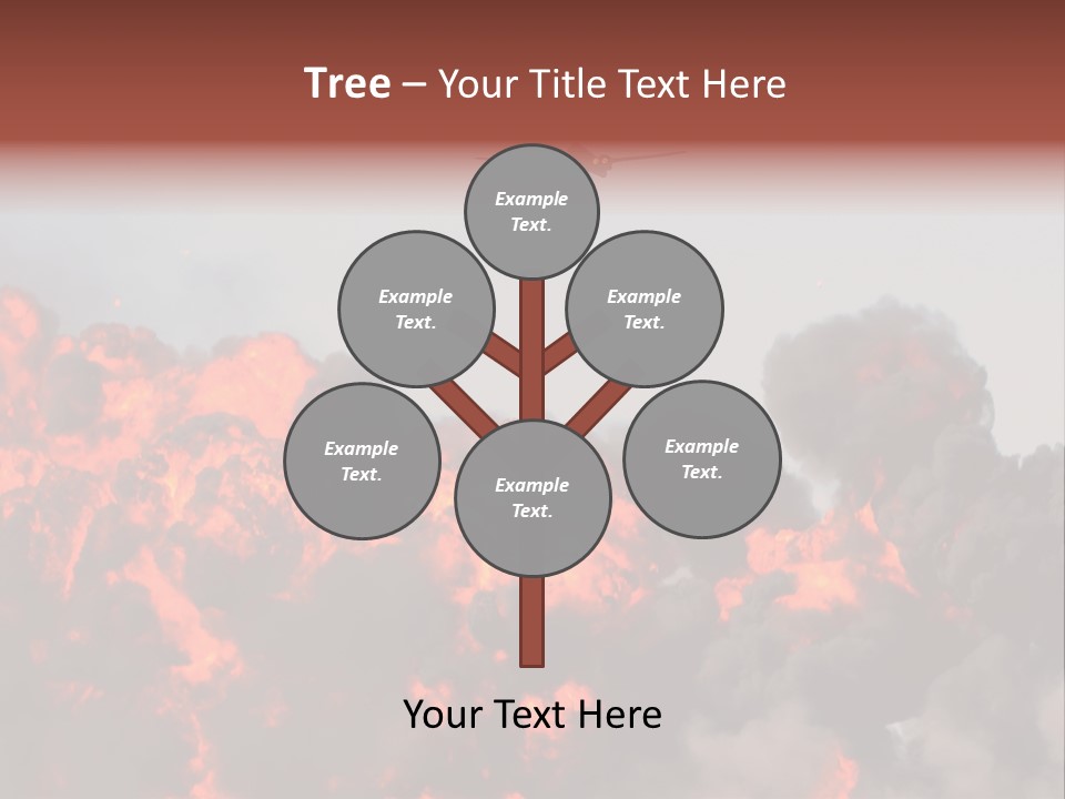 Bombardment War Military PowerPoint Template