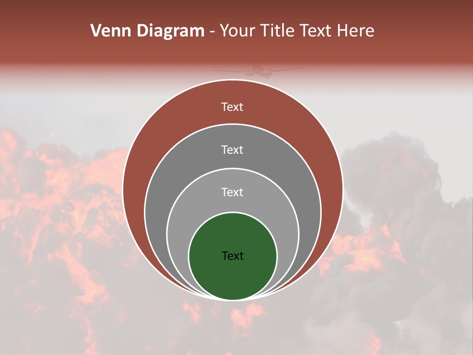 Bombardment War Military PowerPoint Template