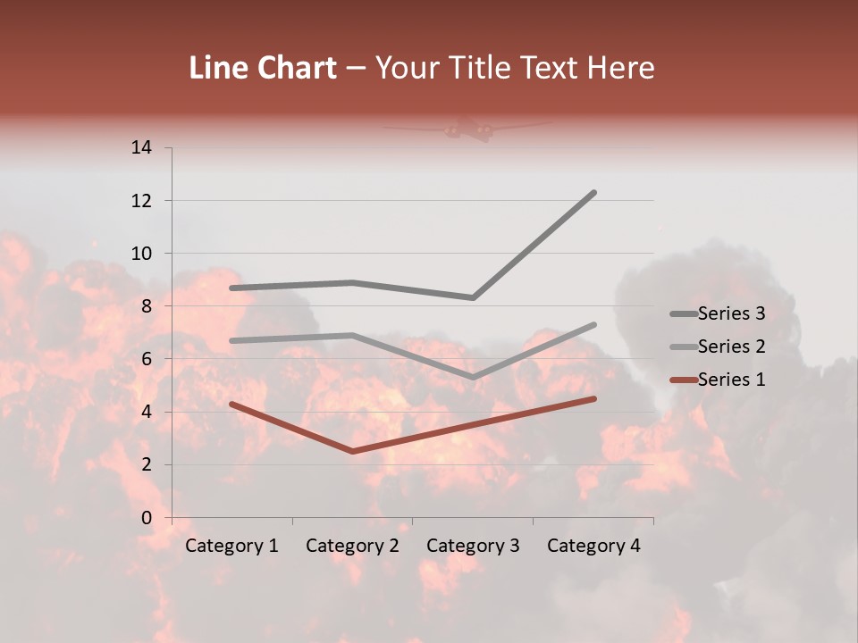 Bombardment War Military PowerPoint Template