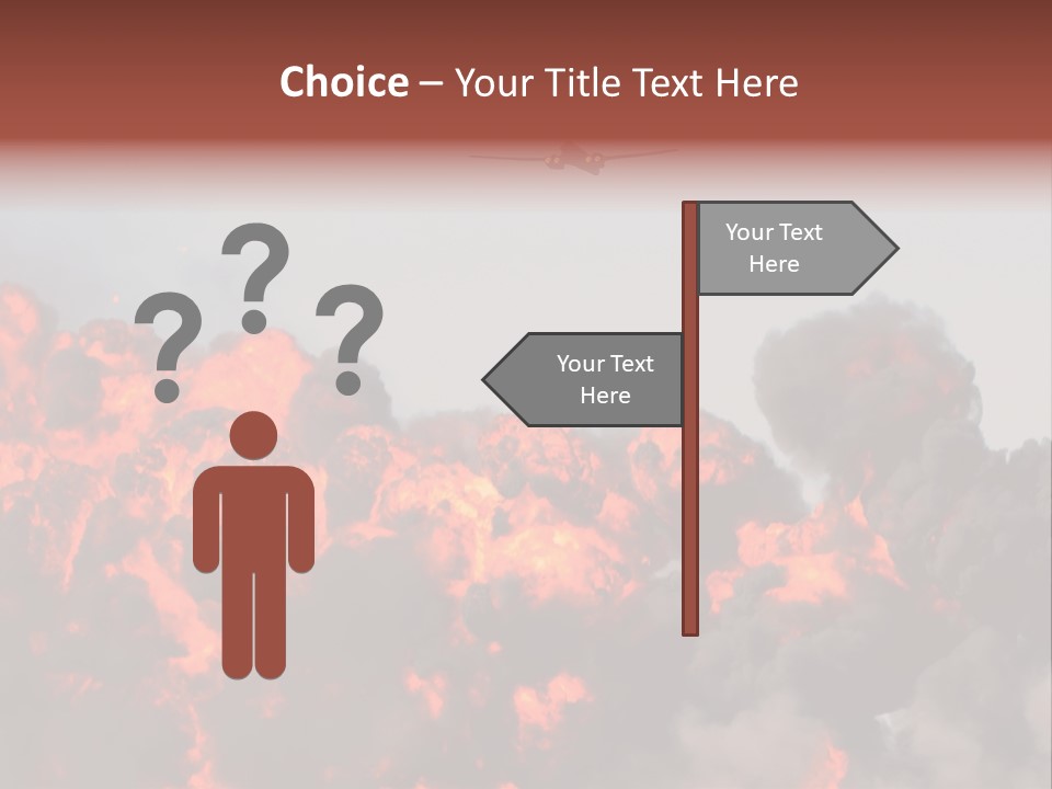 Bombardment War Military PowerPoint Template