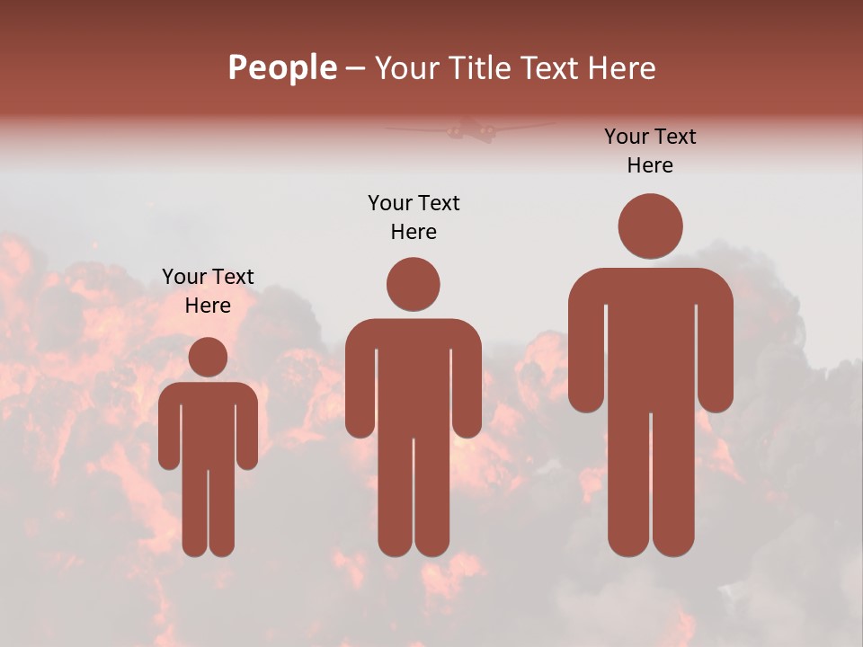 Bombardment War Military PowerPoint Template