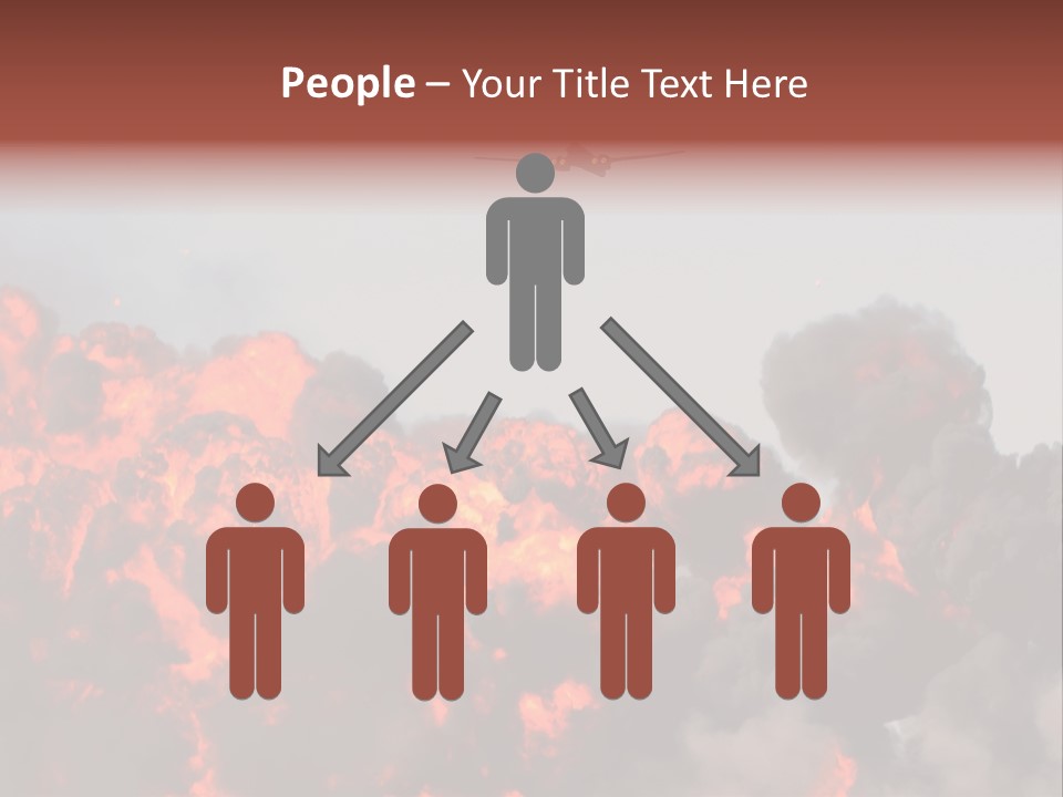 Bombardment War Military PowerPoint Template