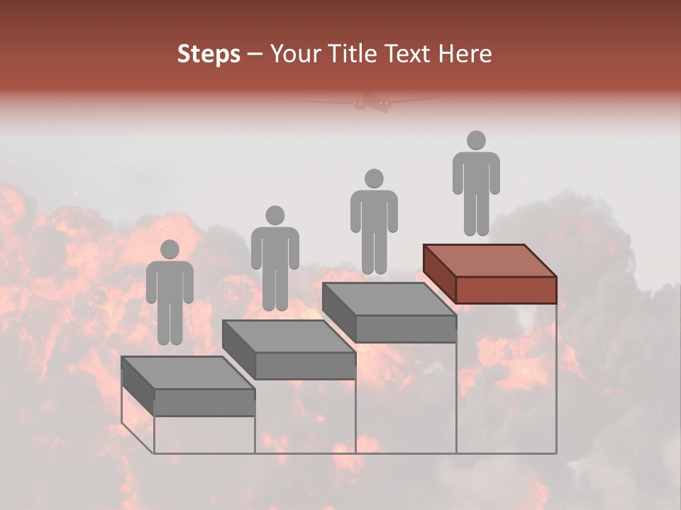 Bombardment War Military PowerPoint Template