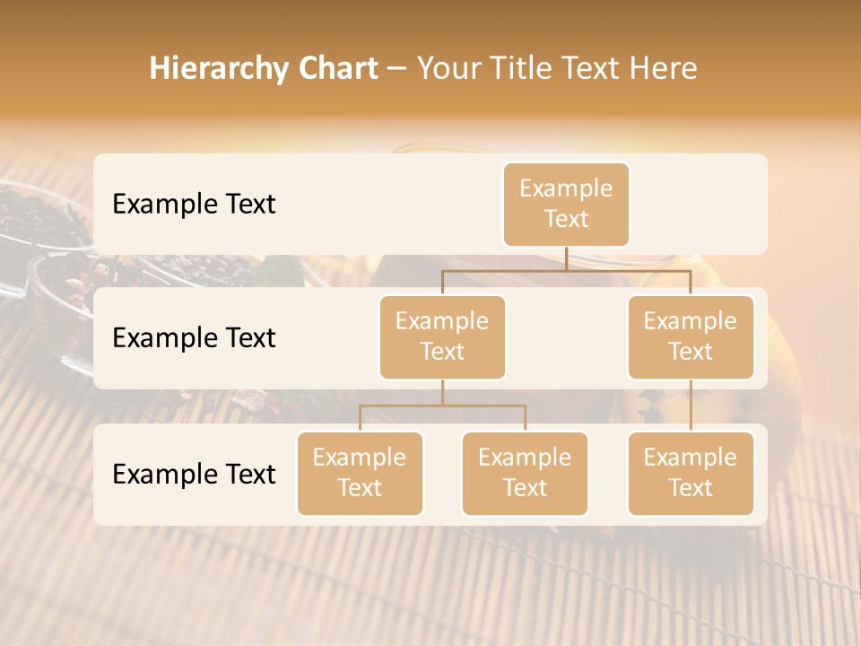 Drop Herbs Teapot PowerPoint Template