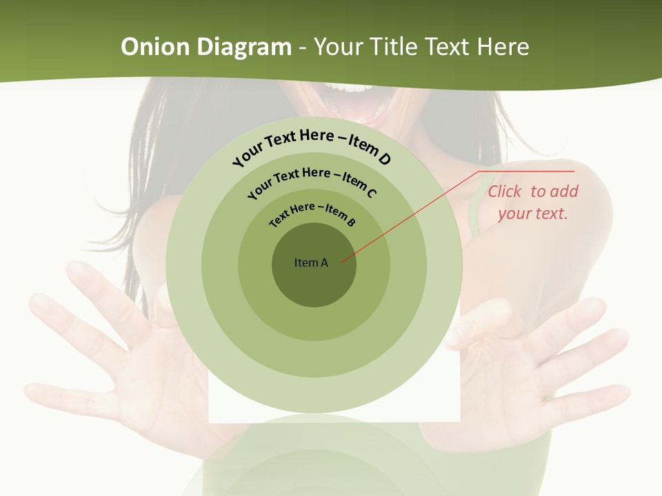 White Fun Caucasian PowerPoint Template