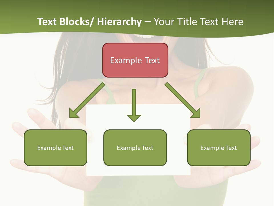 White Fun Caucasian PowerPoint Template