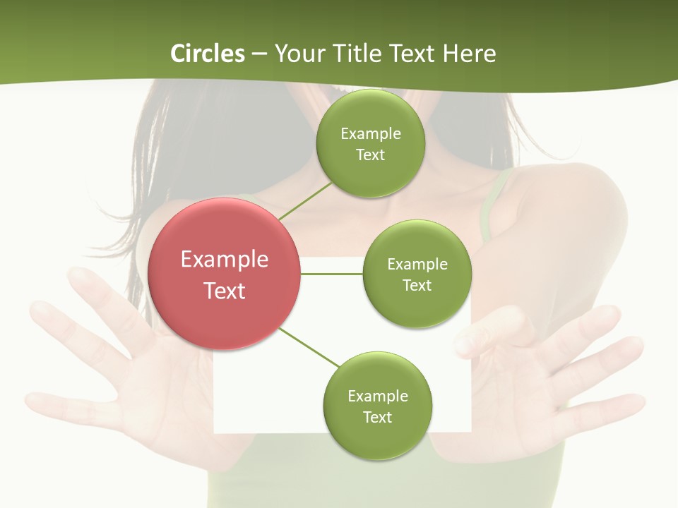 White Fun Caucasian PowerPoint Template