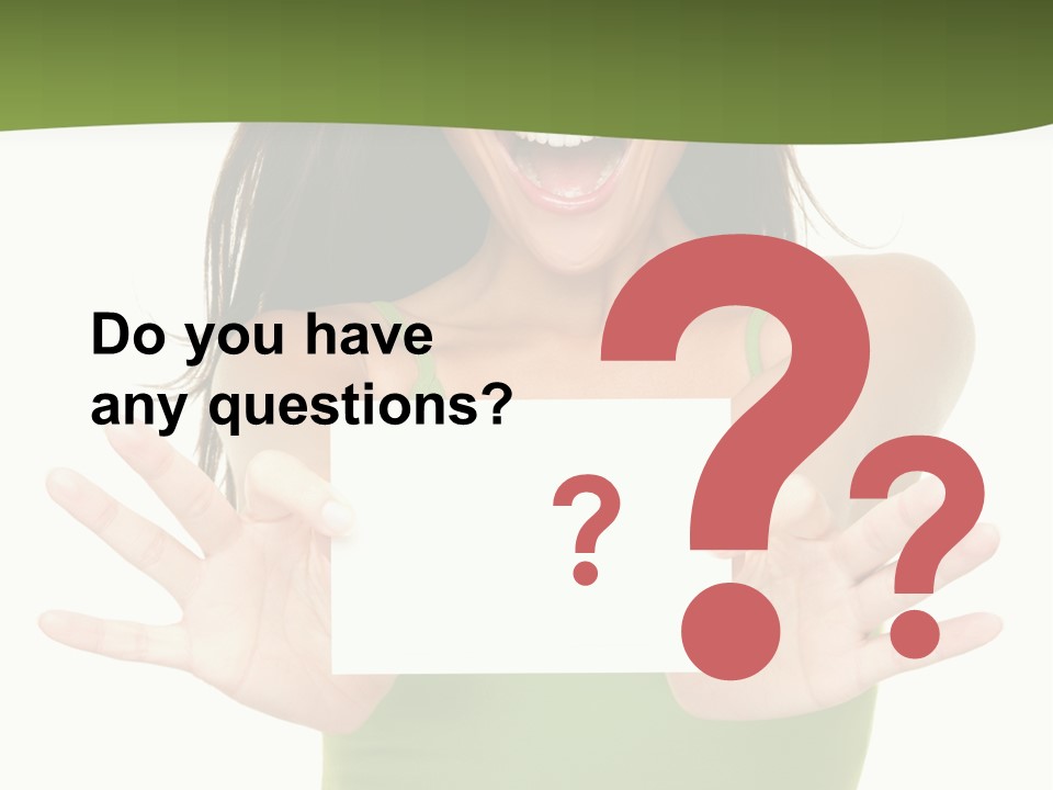 White Fun Caucasian PowerPoint Template