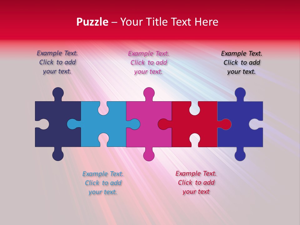 Surface Cyan Stripe PowerPoint Template