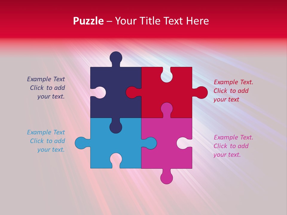 Surface Cyan Stripe PowerPoint Template