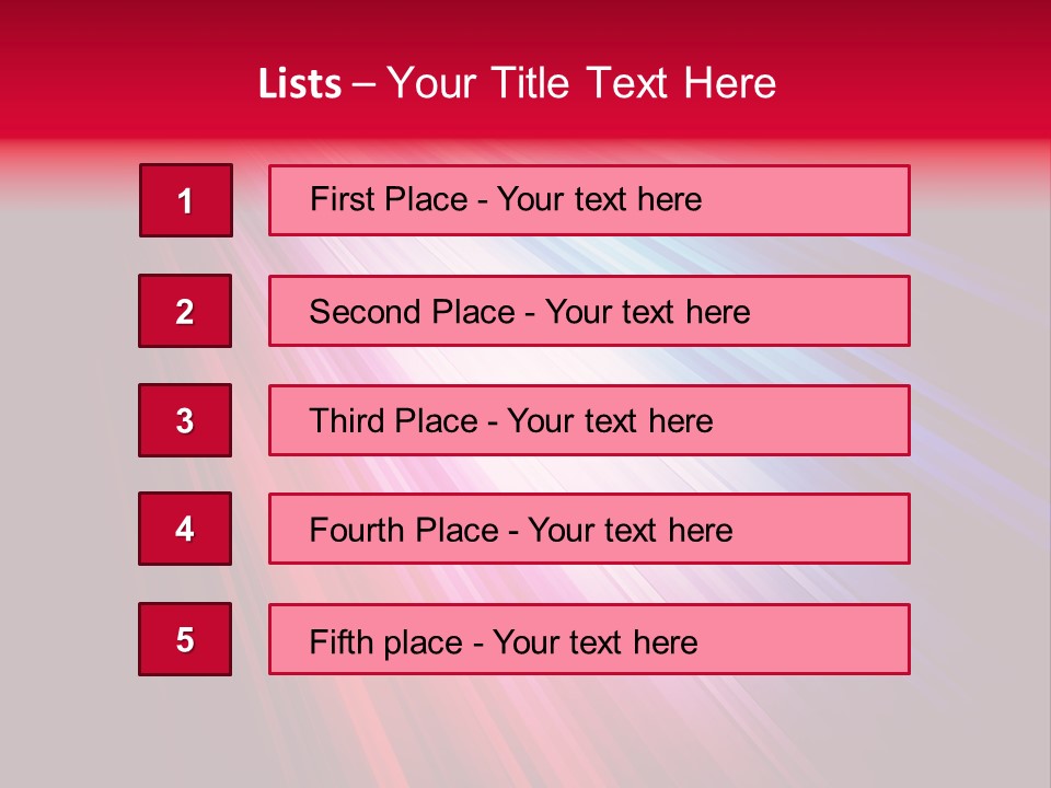 Surface Cyan Stripe PowerPoint Template