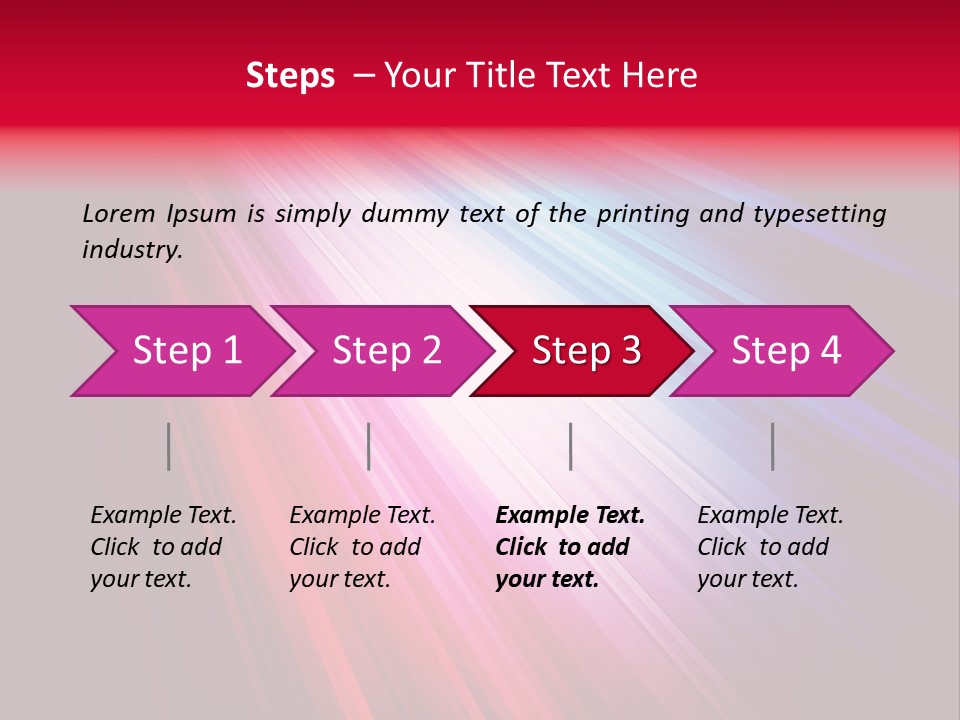 Surface Cyan Stripe PowerPoint Template