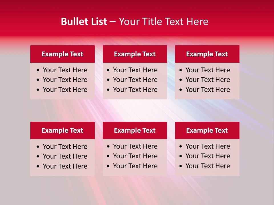 Surface Cyan Stripe PowerPoint Template