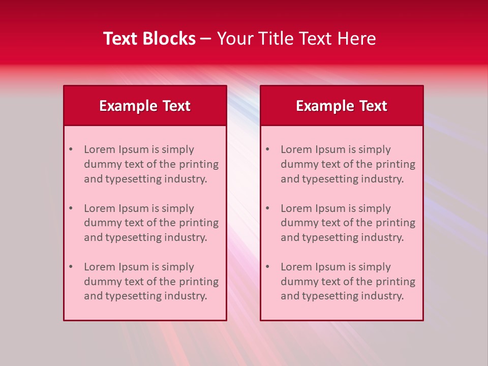Surface Cyan Stripe PowerPoint Template