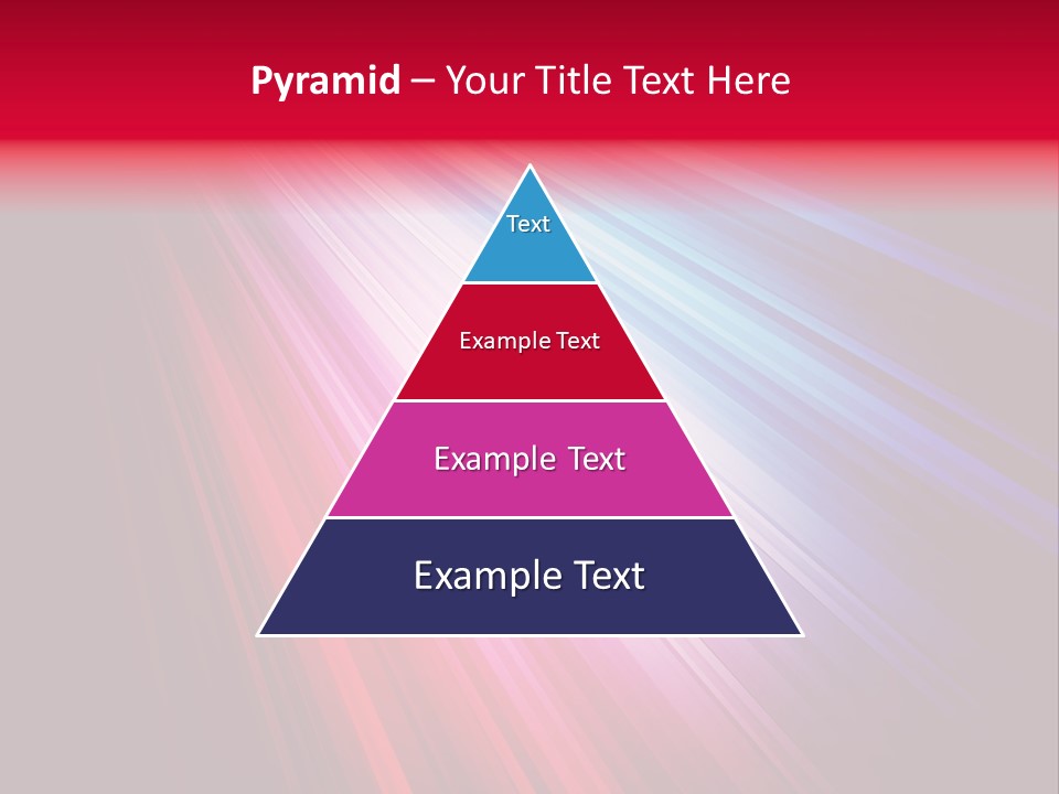 Surface Cyan Stripe PowerPoint Template