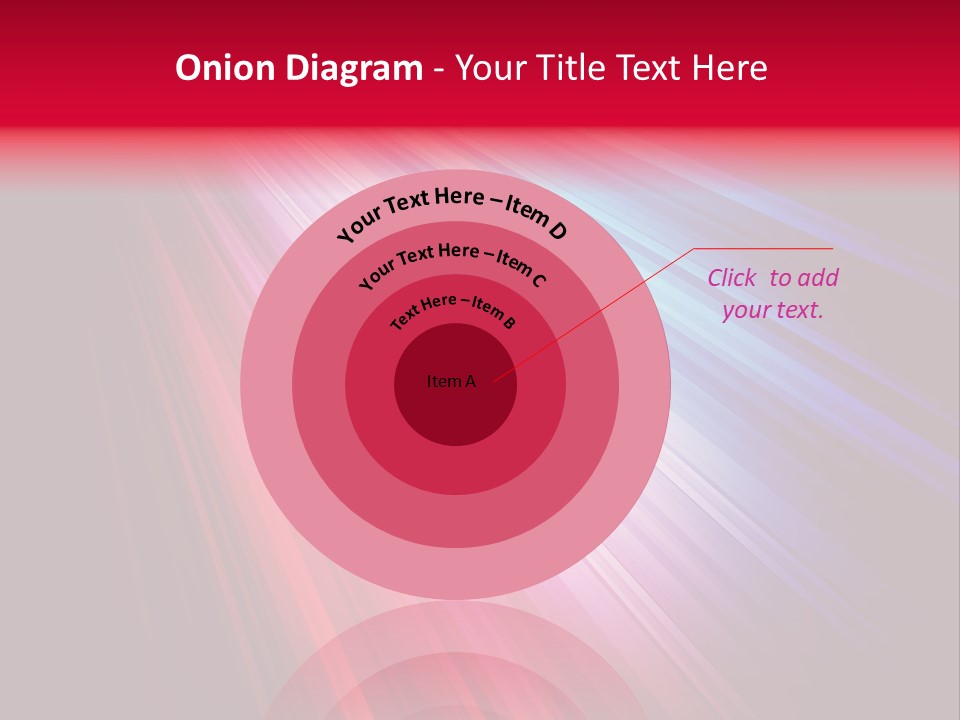 Surface Cyan Stripe PowerPoint Template