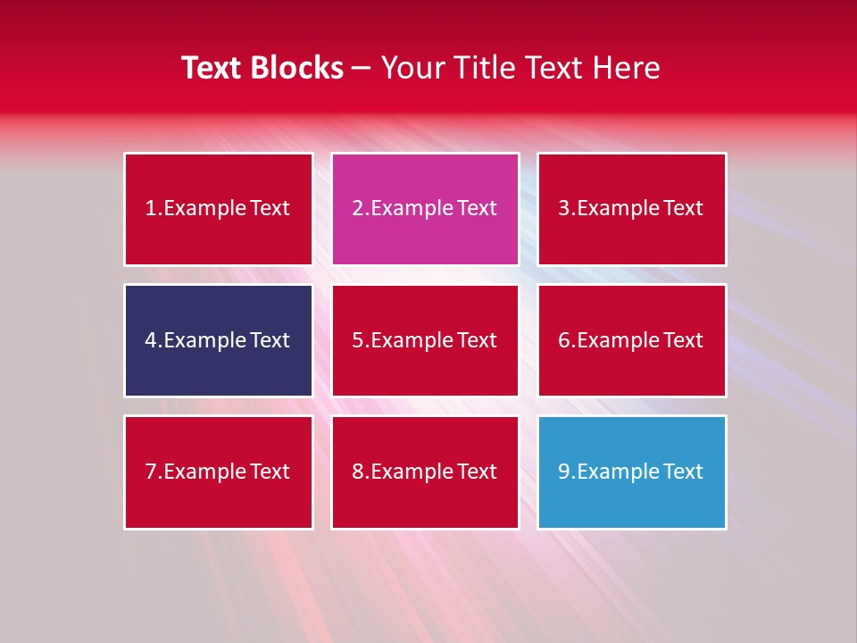 Surface Cyan Stripe PowerPoint Template