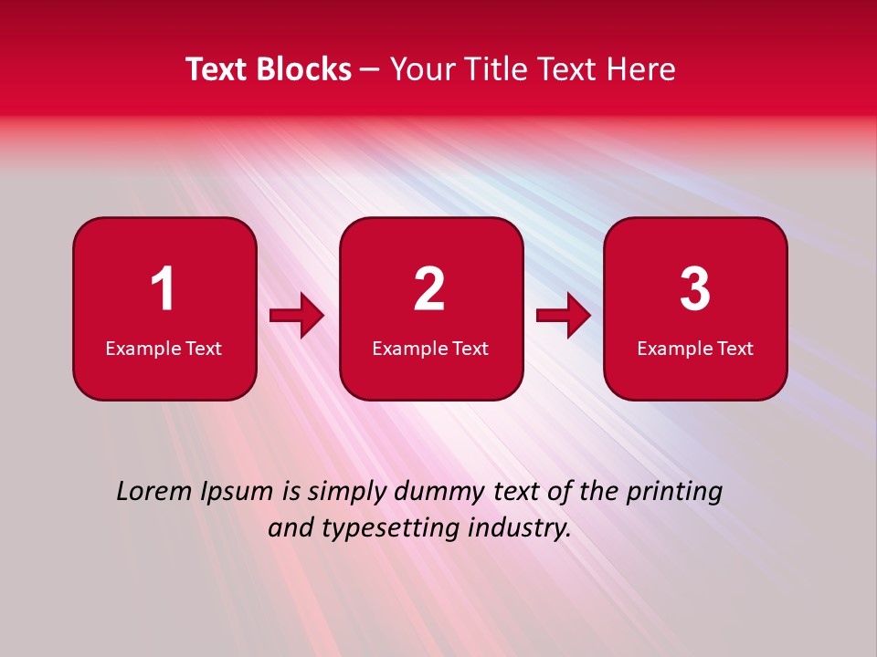 Surface Cyan Stripe PowerPoint Template
