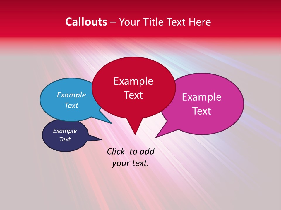 Surface Cyan Stripe PowerPoint Template