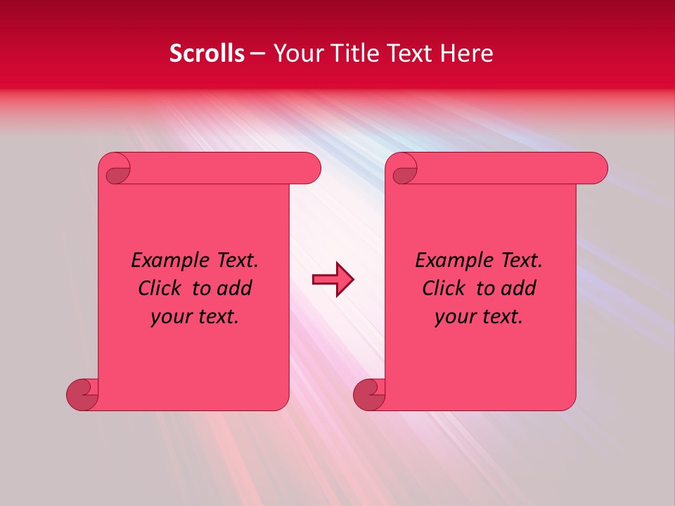 Surface Cyan Stripe PowerPoint Template