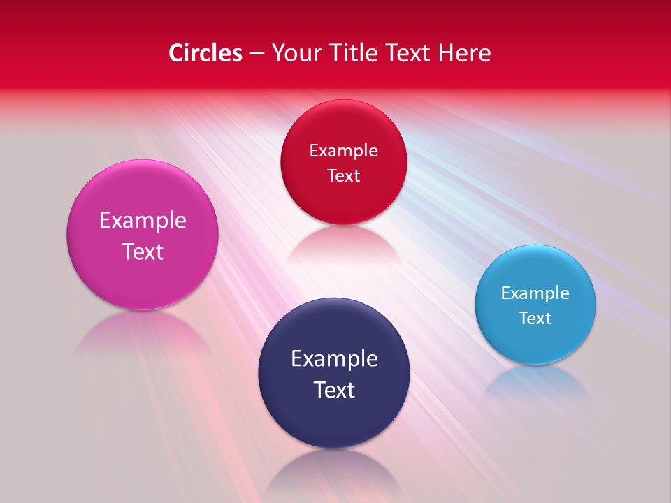 Surface Cyan Stripe PowerPoint Template