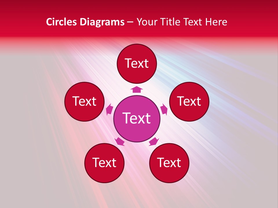 Surface Cyan Stripe PowerPoint Template