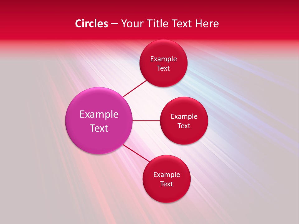 Surface Cyan Stripe PowerPoint Template