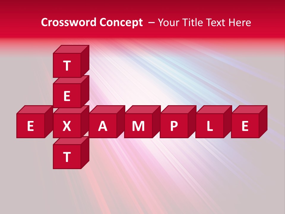 Surface Cyan Stripe PowerPoint Template