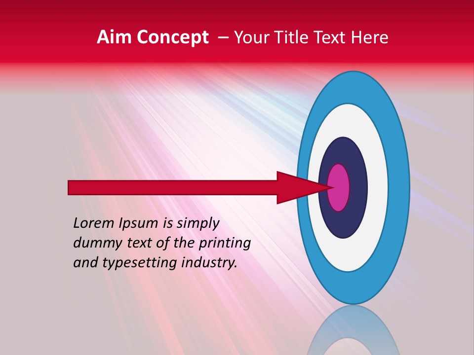 Surface Cyan Stripe PowerPoint Template